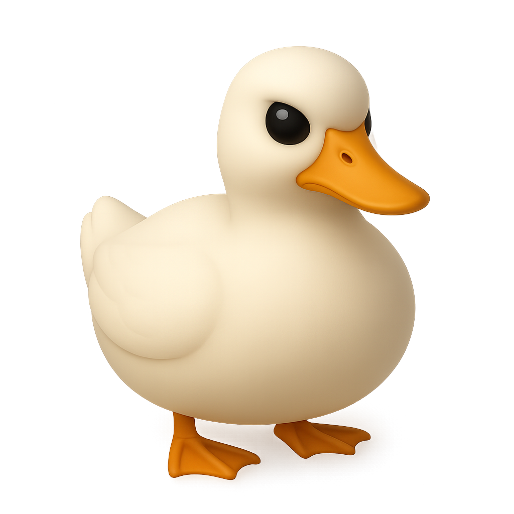 Adulting 101 mascot - friendly rubber duck