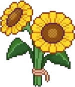 Twin Sunflowers